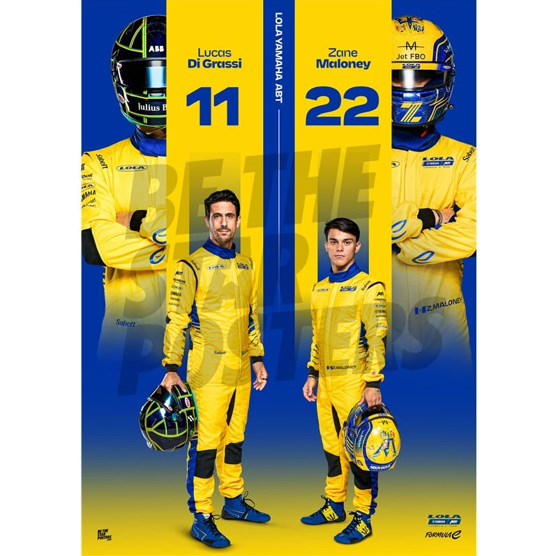 Lola Formula E Team Season 12 Poster