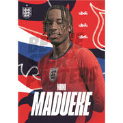 Noni Madueke England 26/27 Away Headshot Poster