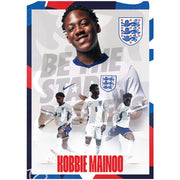 England Mainoo 24/25 Action Poster