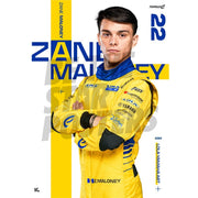 Zane Maloney Formula E Lola Yamaha ABT Season 12 Poster