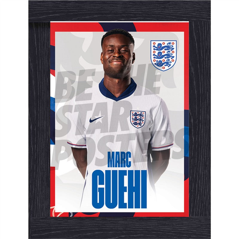 England Guehi 24/25 Home Headshot Poster