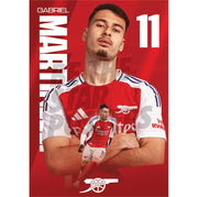 Arsenal FC Martinelli 24/25 Action Poster