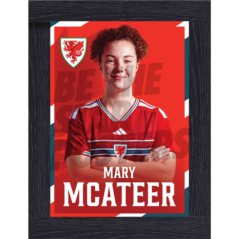 Wales Women Mary McAteer 2026 Headshot Poster