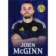 Scotland John McGinn 24/25 Home Headshot Poster