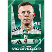 Celtic FC McGregor 24/25 Action Poster