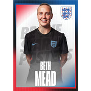Lionesses Mead 25/26 Away Headshot Poster