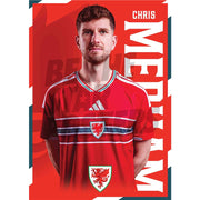 Wales Chris Mepham 2026 Headshot Poster