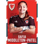 Wales Women Safia Middleton-Patel 2026 Headshot Poster