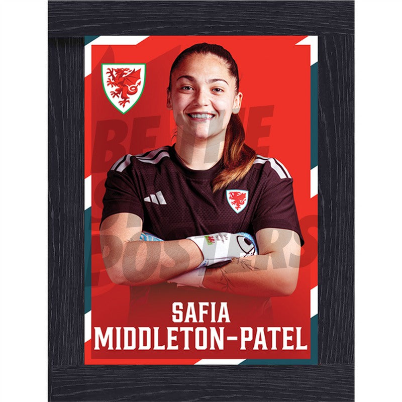 Wales Women Safia Middleton-Patel 2026 Headshot Poster