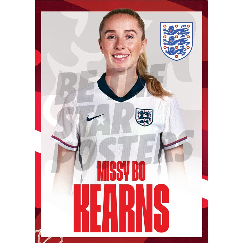 Lionesses Missy Bo Kearns 24/25 Headshot Poster