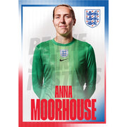 Lionesses Moorhouse 25/26 Home Headshot Poster