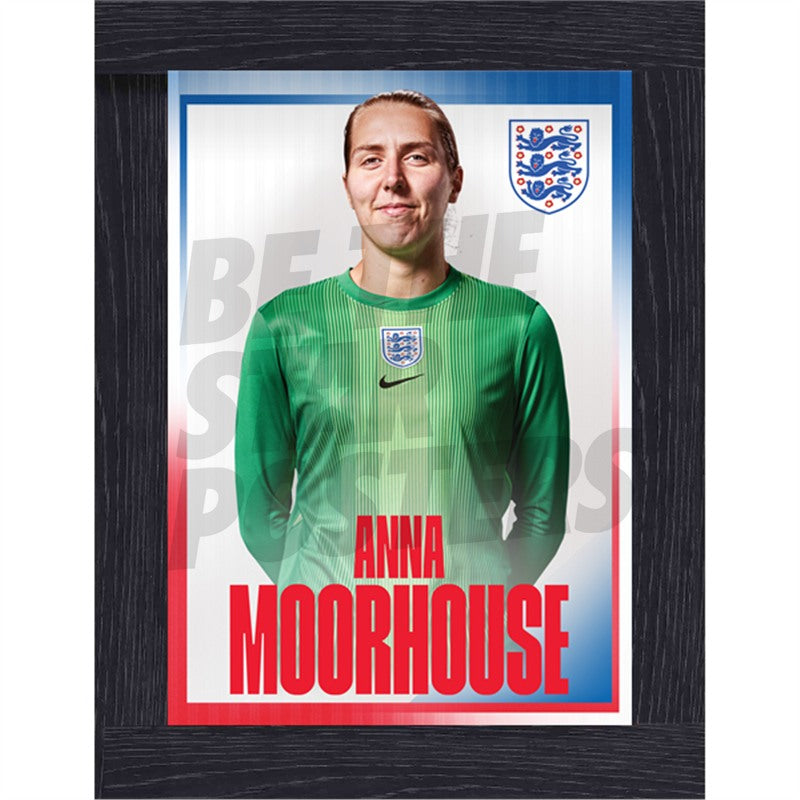 Lionesses Moorhouse 25/26 Home Headshot Poster