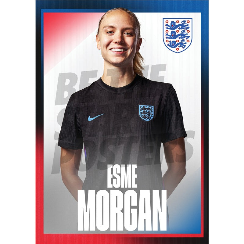 Lionesses Morgan 25/26 Away Headshot Poster