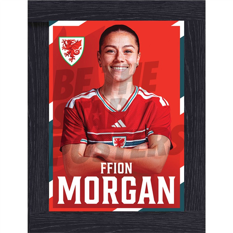 Wales Women Ffion Morgan 2026 Headshot Poster