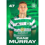 Celtic FC Dane Murray 25/26 Headshot Poster
