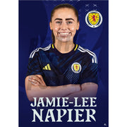 Scotland Jamie-Lee Napier 24/25 Home Headshot Poster