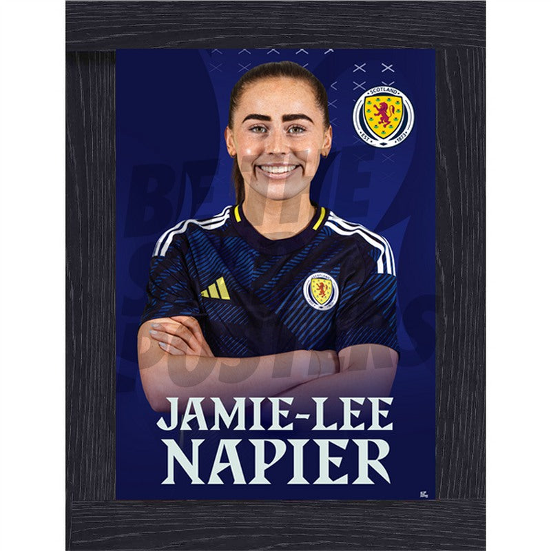 Scotland Jamie-Lee Napier 24/25 Home Headshot Poster