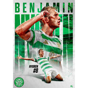 Celtic FC Benjamin Nygren 26/27 Action Poster