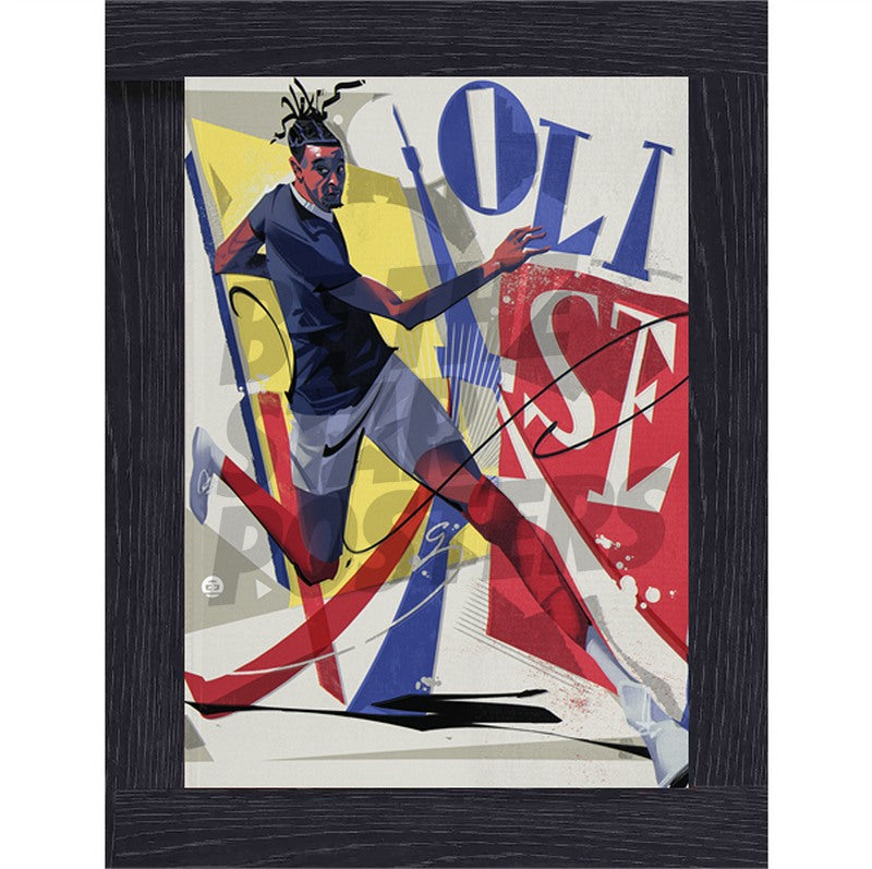 Michael Olise Football Art Print