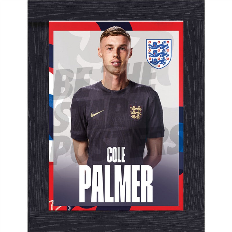 England Palmer 24/25 Away Headshot Poster