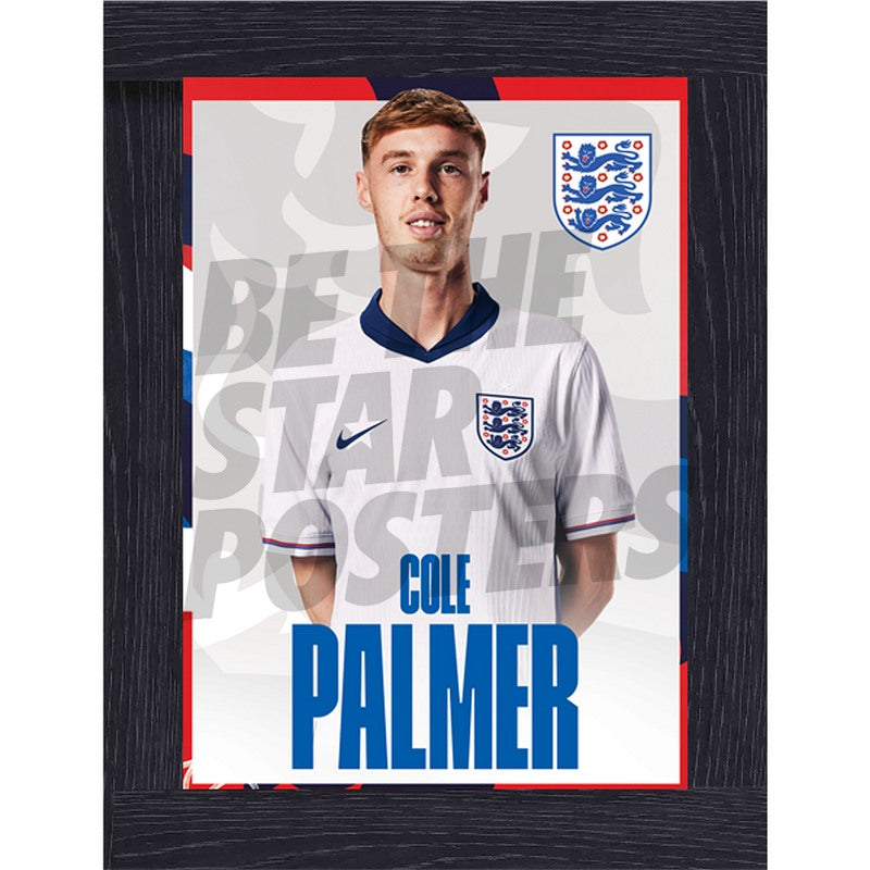 England Palmer 24/25 Home Headshot Poster