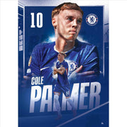 Chelsea FC Cole Palmer 25/26 Action Poster