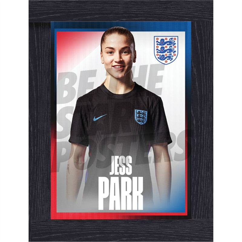 Lionesses Park 25/26 Away Headshot Poster