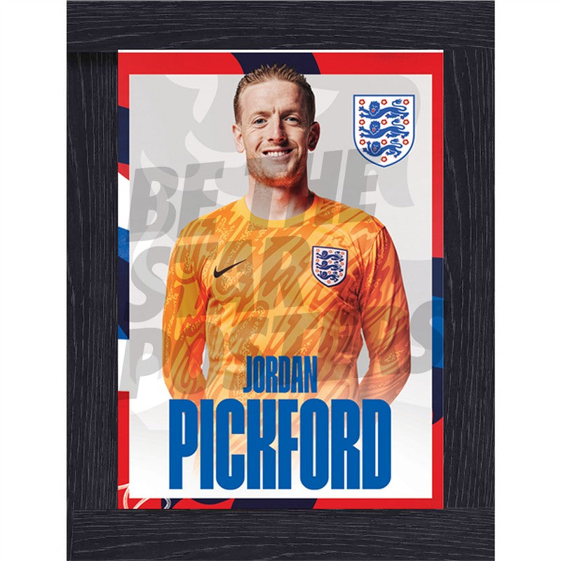 England Pickford 24/25 Home Headshot Poster