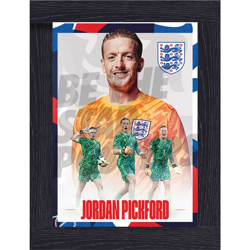 England Pickford 24/25 Action Poster