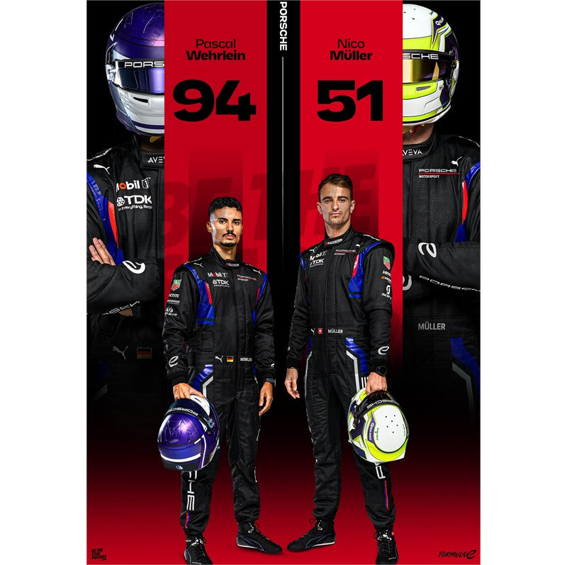 Porsche Formula E Team Season 12 Poster