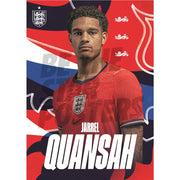 Jarell Quansah England 26/27 Away Headshot Poster