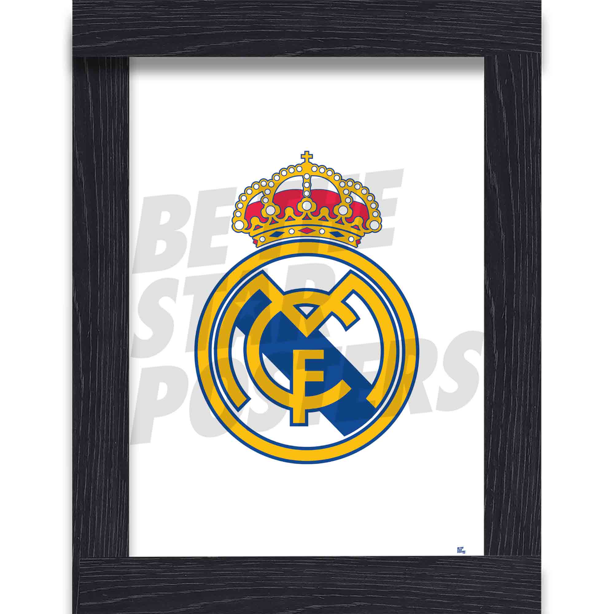 Real Madrid CF Crest Poster