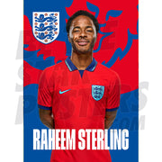 England Sterling 22/23 Away Headshot Poster