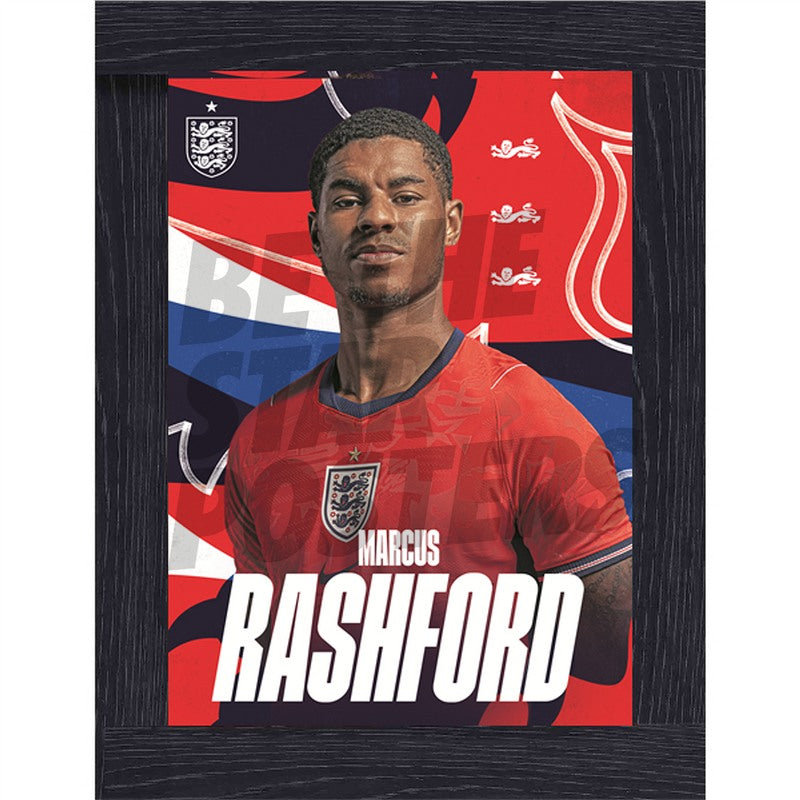 Marcus Rashford England 26/27 Away Headshot Poster