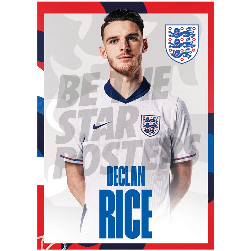 England Rice 24/25 Home Headshot Poster