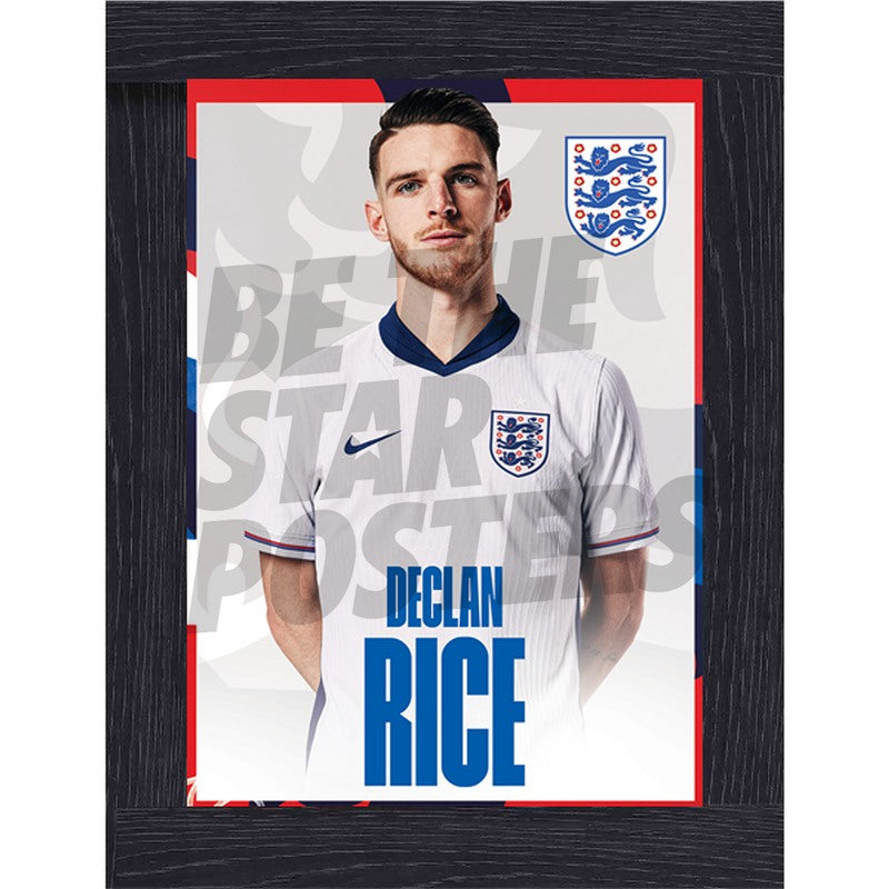 England Rice 24/25 Home Headshot Poster