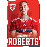Wales Women Rhiannon Roberts 2026 Headshot Poster