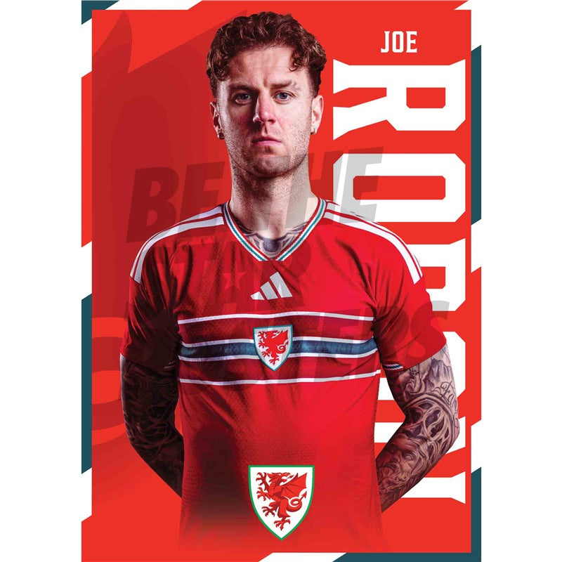 Wales Joe Rodon 2026 Headshot Poster