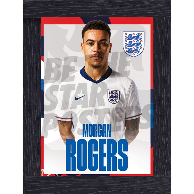 England Rogers 24/25 Home Headshot Poster