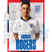 England Rogers 24/25 Home Headshot Poster