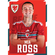 Wales Women Mia Ross 2026 Headshot Poster