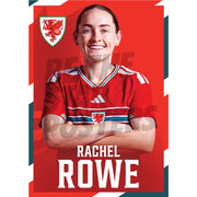 Wales Women Rachel Rowe 2026 Headshot Poster