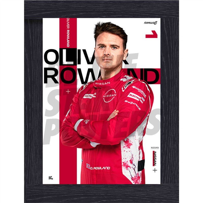 Oliver Rowland Formula E Nissan Formula E Team Season 12 Poster