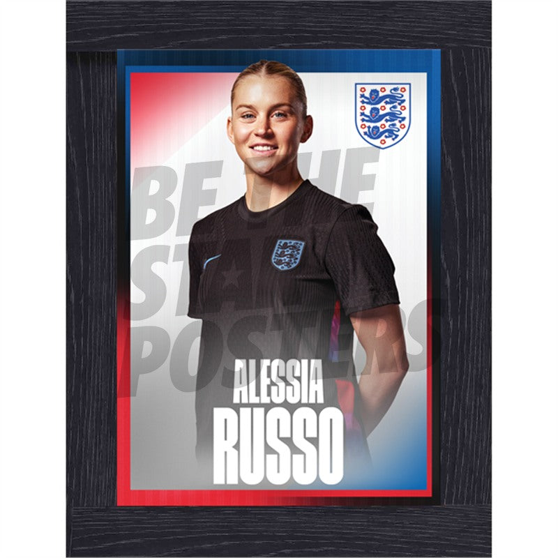 Lionesses Russo 25/26 Away Headshot Poster