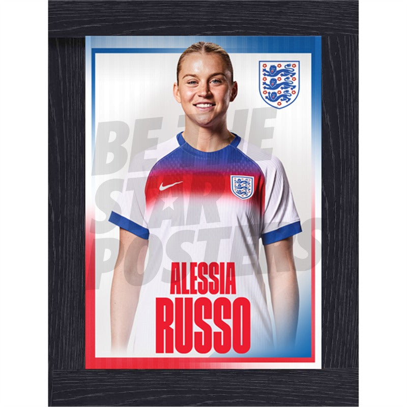 Lionesses Russo 25/26 Home Headshot Poster