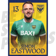 Oxford United FC Simon Eastwood 25/26 Headshot Poster