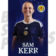 Scotland Sam Kerr 25/26 Headshot Poster