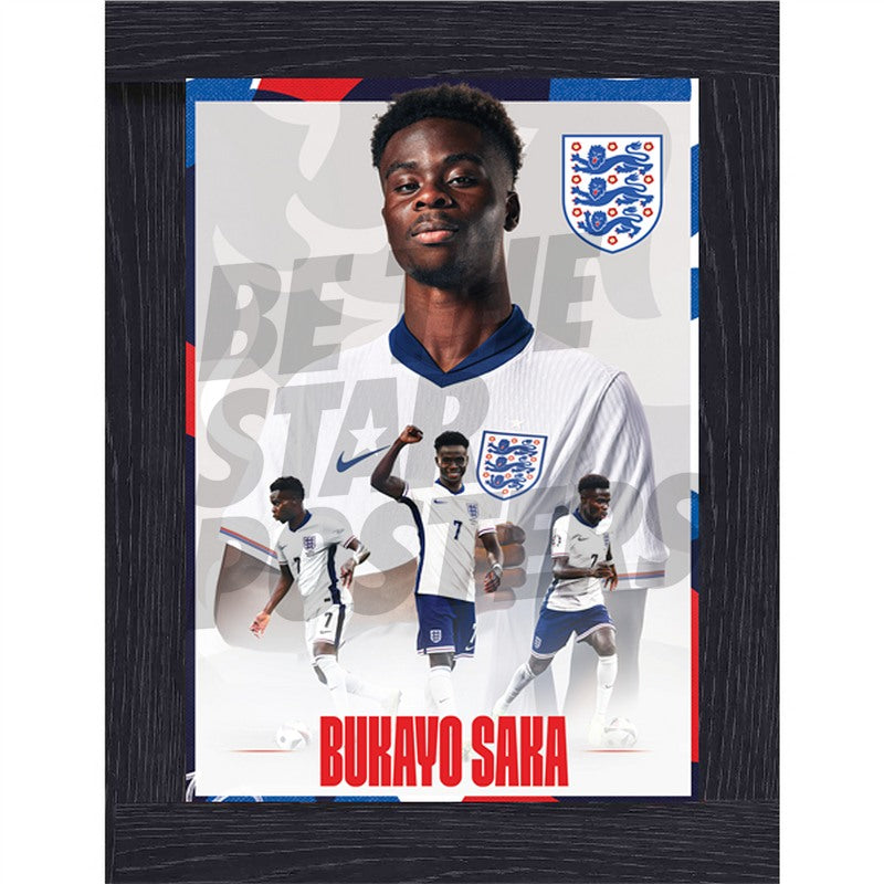 England Saka 24/25 Action Poster