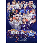 Scotland 25/26 Squad Celebration Montage Poster