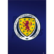 Scotland Football Crest Poster